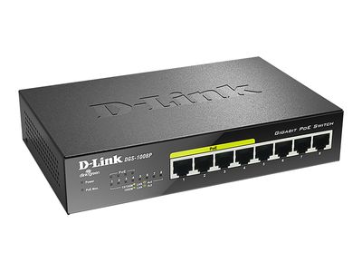 D-Link DGS 1008P - Switch - 8 Anschlüsse - unmanaged_2