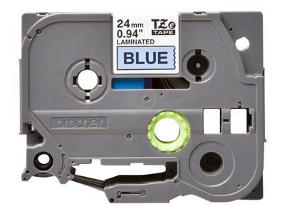 Brother laminated tape TZe-551 - Black on blue_2