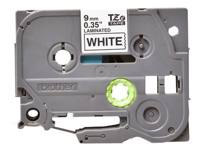 Brother laminated tape TZe-221 - Black on white_2
