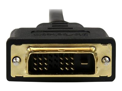 StarTech.com 1m Mini HDMI to DVI-D Cable - M/M - 1 meter Mini HDMI to DVI Cable - 19 pin HDMI (C) Male to DVI-D Male - 1920x1200 Video (HDCDVIMM1M) - video cable - HDMI / DVI - 1 m_6