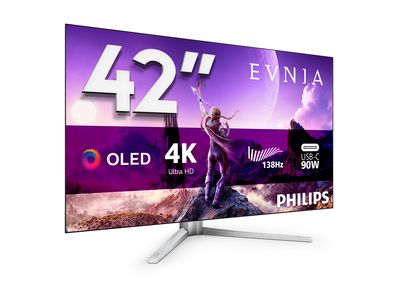 Philips OLED-Monitor Evnia 42M2N8900 - 105.5 cm (41.5") - 3840 x 2160 4K UHD_thumb