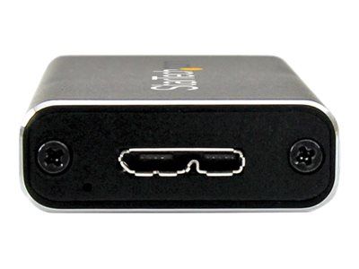 StarTech.com M.2 SSD Enclosure for M.2 SATA SSDs - USB 3.1 (10Gbps) with USB-C Cable - External Enclosure for USB-C Host - Aluminum (SM21BMU31C3) - storage enclosure - SATA 6Gb/s - USB 3.1 (Gen 2)_3