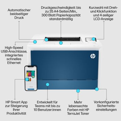 HP Color LaserJet Pro 4202dn Printer_9