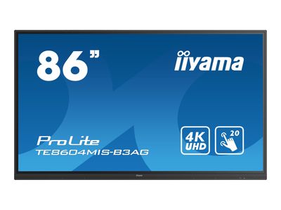 iiyama Interaktives Touchscreen-Display ProLite TE8604MIS-B3AG - 218 cm (86") - 3840 x 2160 4K Ultra HD_thumb
