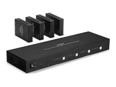 Adap Lindy Extender Cat.6 4x4 HDMI 18G Matrix 70m_thumb