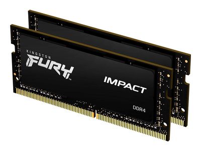 Kingston RAM FURY Impact - 64 GB (2 x 32 GB Kit) - DDR4 2666 SO-DIMM CL16_1