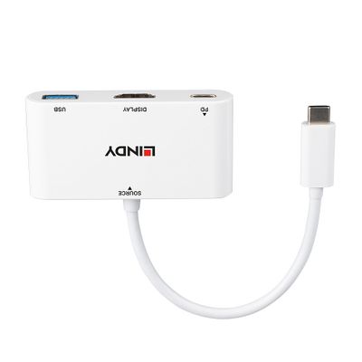 Lindy 43340 USB-Grafikadapter 3840 x 2160 Pixel Weiß_2