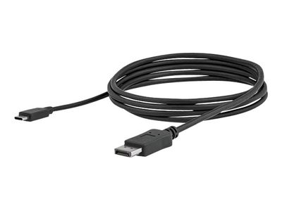 StarTech.com USB-C auf DisplayPort Adapter Kabel - 1,8 m - Thunderbolt 3 kompatibel - Schwarz - 4K 60Hz - CDP2DPMM6B - externer Videoadapter - STM32F072CBU6 - Schwarz_3