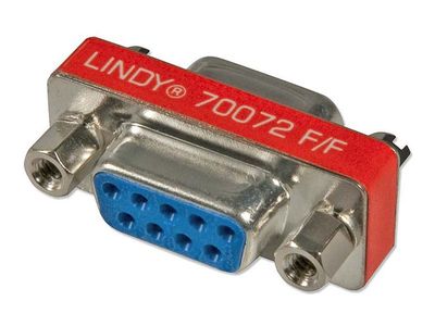 Lindy Mini Gender Changer - Invertieradapter - DB-9 zu DB-9_1