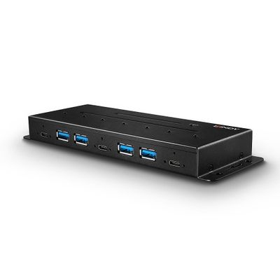 Lindy 43275 Schnittstellen-Hub USB 3.2 Gen 2 (3.1 Gen 2) Type-A 10000 Mbit/s Schwarz_5