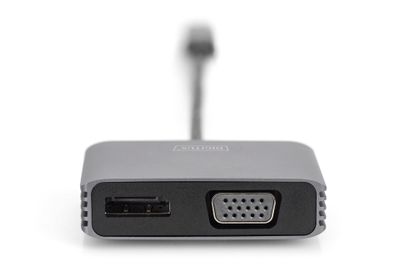 DIGITUS Grafik-Adapter DA-70827 - USB-C zu VGA / DisplayPort - 20 cm_4