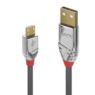 Lindy USB-Kabel CROMO Line - USB-A / Micro-USB Typ B - 2 m_thumb