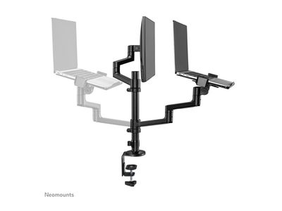 Neomounts DS20-425BL2 mounting kit - full-motion adjustable arm - for LCD display / notebook - black_3