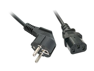 Cable Lindy Schuko angled CEE 7/7 to C13 5m_3