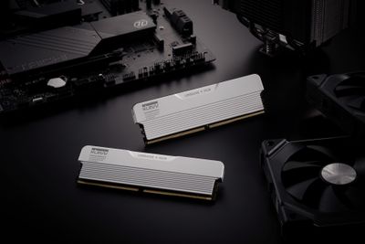 Klevv 32GB (2X16GB) 6000MHz CL28 DDR5 GAMING RAM MODULE 28-36-36-76 1.4V URBANE V RGB WHITE KIT_20