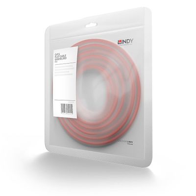 Lindy 47510 Netzwerkkabel Rot 0,3 m Cat6 U/UTP (UTP)_2