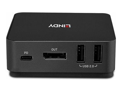 Lindy - KVM-/Audio-Switch - Typ C, DisplayPort 1.2 - 2 Anschlüsse_4