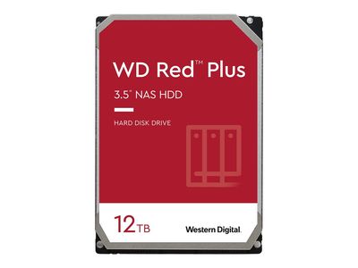 WD Hard Drive Red Plus - 12 TB - 3.5" - SATA 6 GB/s_1