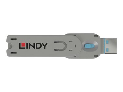 ZUB Lindy Schlüssel für USB Port Schloss Blue_2