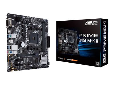 ASUS PRIME Mainboard B450M-K II - Micro ATX - Socket AM4 - AMD B450_6