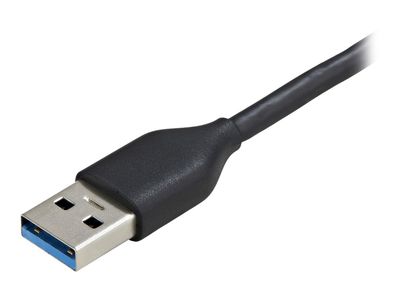 StarTech.com 4 Port USB 3.0 Hub - SuperSpeed 5 Gbit/s USB 3.1 Gen 1 Type-A Verteiler - USB Bus Powered -  28cm USB Host Kabel (HB30AM4AB) - Hub - 4 Anschlüsse_7