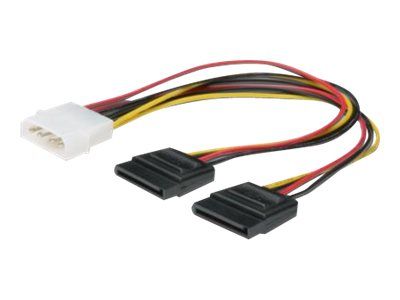 DIGITUS Internal power cable - IDE (5.25")/2x SATA - 20 cm_thumb