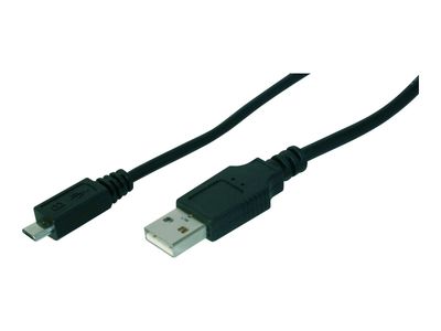 DIGITUS Micro USB 2.0 Anschlusskabel - USB Typ-A Stecker/Micro USB Typ-B Stecker - 1 m_thumb