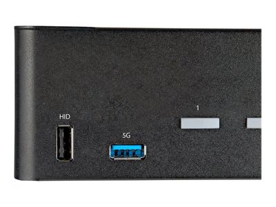 StarTech.com 2-Port Dual Monitor HDMI KVM-Switch - 4K 60Hz UHD HDR - Desktop 4K HDMI 2.0 KVM-Switch mit 2-Port USB 3.0 Hub (5 Gbit/s) und 4x USB 2.0 HID, Audio - Hotkey-Switching - TAA (SV231DHU34K6) - KVM-/Audio-Switch - 2 Anschlüsse - TAA-konform_8