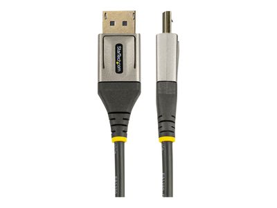 StarTech.com 3ft (1m) VESA Certified DisplayPort 1.4 Cable, 8K 60Hz HDR10, Ultra HD 4K 120Hz DP Video Cable, DisplayPort to DisplayPort Cable, DP Cord for Monitors/Displays, M/M - DP 1.4 Cable with Latches (DP14VMM1M) - DisplayPort cable - DisplayPort to_3