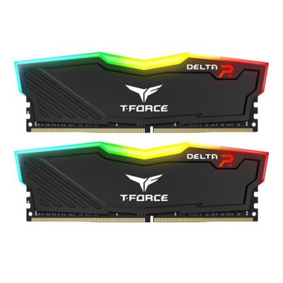 T-Force RAM DELTA RGB - 16 GB (2 x 8 GB Kit) - DDR4 3600 DIMM CL18_thumb