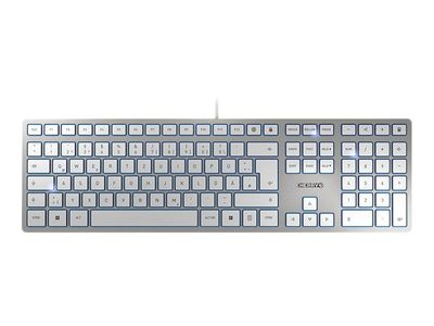 CHERRY Tastatur KC 6000 SLIM - Silber_thumb