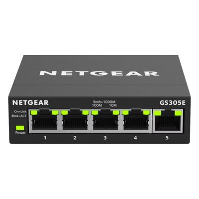 NETGEAR Switch Plus GS305E - 5 Ports - 9x GE (10/100/1000)_thumb