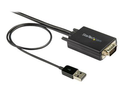 StarTech.com 3m VGA to HDMI Converter Cable with USB Audio Support & Power, Analog to Digital Video Adapter Cable to connect a VGA PC to HDMI Display, 1080p Male to Male Monitor Cable - Supports Wide Displays (VGA2HDMM3M) - Adapterkabel - HDMI / VGA / USB_6