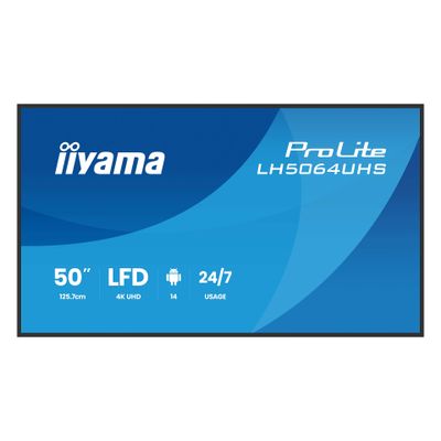 iiyama LED-Display ProLite LH5064UHS-B1AG - 127 cm (50") - 3840 x 2160 4K_thumb