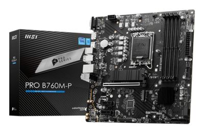 MSI Mainboard PRO B760M-P - micro ATX - Socket LGA1700 - Intel B760_thumb