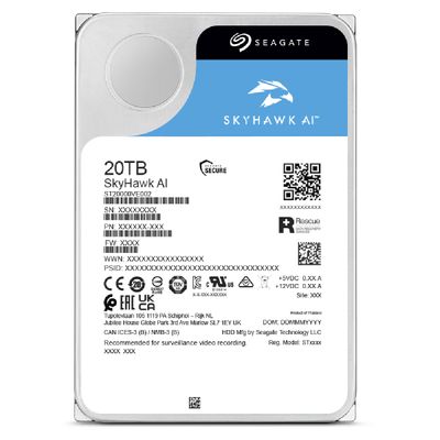 Seagate SkyHawk AI Interne Festplatte 20 TB 7200 RPM 512 MB 3.5" Serial ATA III_2