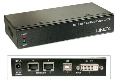 Lindy 39377 Tastatur/Video/Maus (KVM)-Switch Schwarz_3