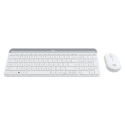Logitech Slim Wireless Combo MK470 - keyboard and mouse set - QWERTZ - German - off-white_2