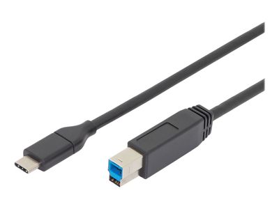ASSMANN - USB Typ-C-Kabel - 24 pin USB-C zu USB Type B - 1.8 m_1