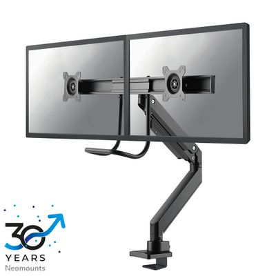 Neomounts NM-D775DXBLACK Monitor arm 10-32" - gas spring - Topfix - 180°-stop_thumb