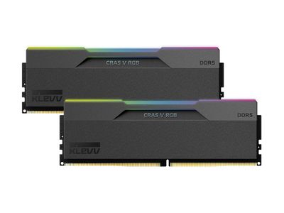 Klevv CRAS V RGB - DDR5 - kit - 32 GB: 2 x 16 GB - DIMM 288-pin / PC5-48000 - unbuffered_thumb