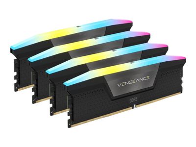 CORSAIR RAM Vengeance RGB - 96 GB (4 x 24 GB Kit) - DDR5 5600 DIMM CL40_thumb