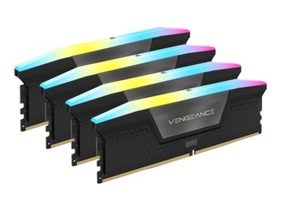 CORSAIR RAM Vengeance RGB - 64 GB (4 x 16 GB Kit) - DDR5 6000 DIMM CL36_thumb