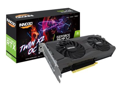 Inno3D GeForce RTX 3050 TWIN X2 OC - graphics card - GF RTX 3050 - 8 GB_6