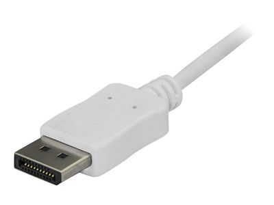 StarTech.com USB-C auf DisplayPort Adapter Kabel - 1,8 m - Thunderbolt 3 kompatibel - Weiß - 4K 60Hz - CDP2DPMM6W - externer Videoadapter - STM32F072CBU6 - weiß_3