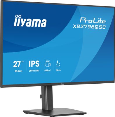 iiyama LED-Display ProLite XB2796QSC-B1 - 68.6 cm (27") - 2560 x 1440 WQHD_thumb