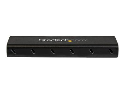 StarTech.com M.2 SSD Enclosure for M.2 SATA SSDs - USB 3.1 (10Gbps) with USB-C Cable - External Enclosure for USB-C Host - Aluminum (SM21BMU31C3) - storage enclosure - SATA 6Gb/s - USB 3.1 (Gen 2)_2