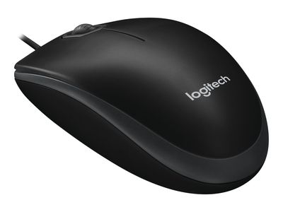 Logitech Mouse B100 - Black_1