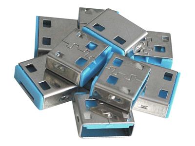 Zub Lindy USB Port Lock 10pcs. Blue_thumb