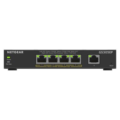 NETGEAR Switch Plus GS305EP - 5 Ports - 9x GE (10/100/1000) - 4x PoE+_2